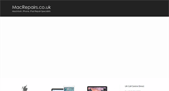 Desktop Screenshot of macrepairs.co.uk