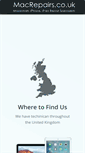 Mobile Screenshot of macrepairs.co.uk