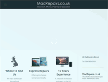 Tablet Screenshot of macrepairs.co.uk